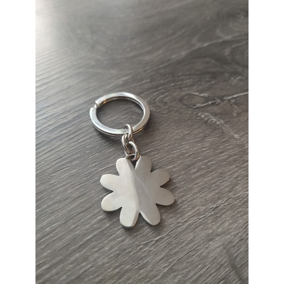 Coach keychain pink flower daisy - Picture 2 of 2